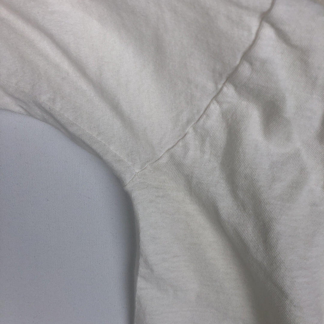 1980'S Fruit of the Loom Plain T-shirt, Men's Size M (approx.), Vintage cotton white type Vintage Second Hand