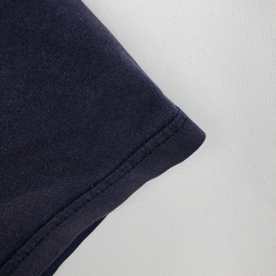 BVD Plain Pocket T-Shirt, Men's Size XL (Equivalent), Vintage cotton navy blue type Vintage Second Hand