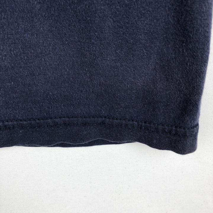 BVD Plain Pocket T-Shirt, Men's Size XL (Equivalent), Vintage cotton navy blue type Vintage Second Hand