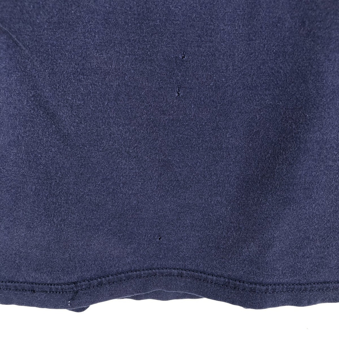 BVD Plain Pocket T-Shirt, Men's Size XL (Equivalent), Vintage cotton navy blue type Vintage Second Hand