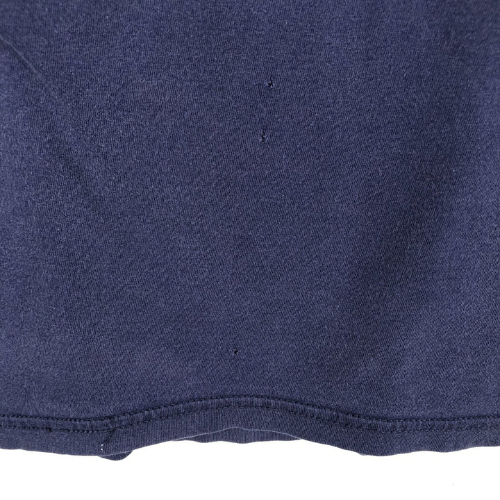 BVD Plain Pocket T-Shirt, Men's Size XL (Equivalent), Vintage cotton navy blue type Vintage Second Hand
