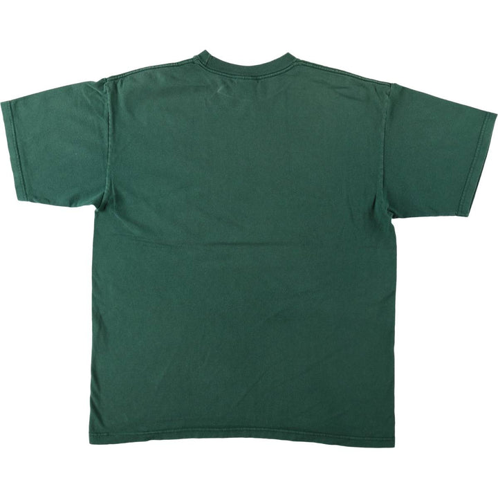 90'S Jansport College T-shirt, Made in USA, Men's XL, Vintage cotton green type Vintage Second Hand