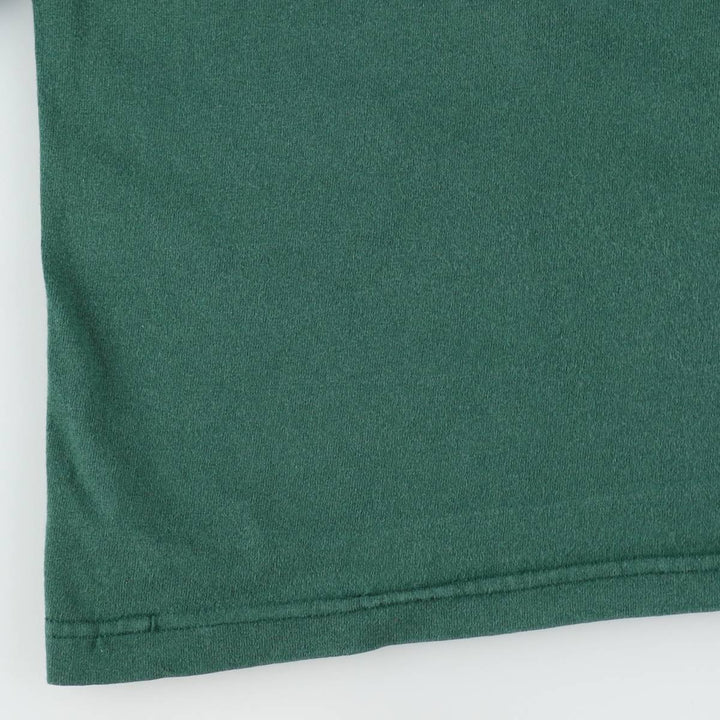 90'S Jansport College T-shirt, Made in USA, Men's XL, Vintage cotton green type Vintage Second Hand