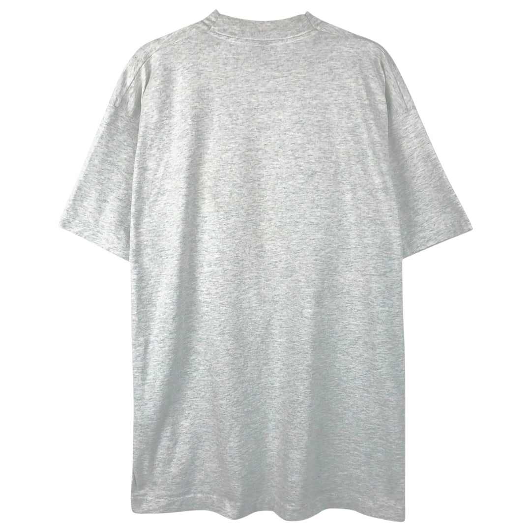 90'S Fruit of the Loom Marvin the Martian College T-shirt, Made in USA, Men's XL equivalent. cotton gray type Vintage Second Hand