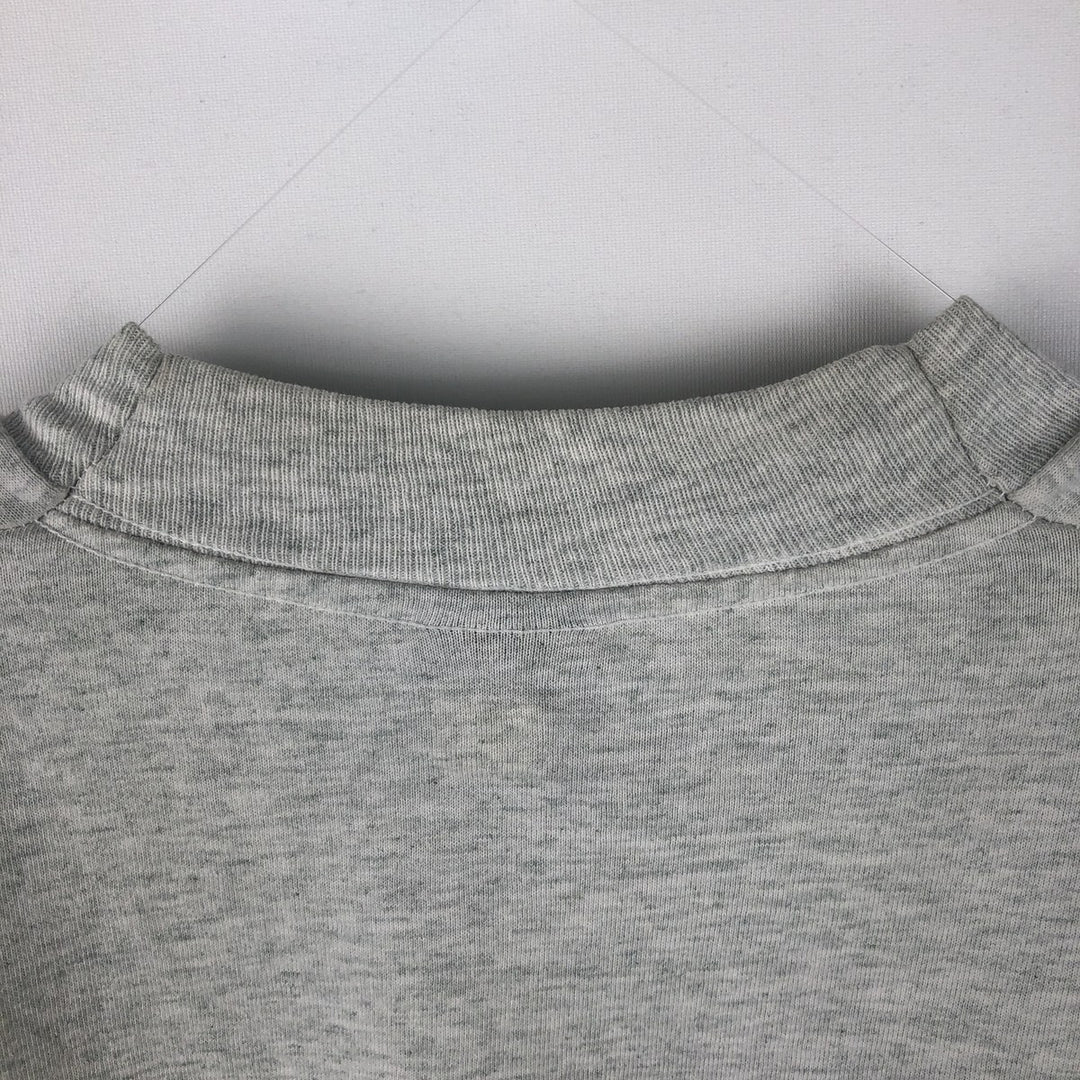 90'S Fruit of the Loom Marvin the Martian College T-shirt, Made in USA, Men's XL equivalent. cotton gray type Vintage Second Hand