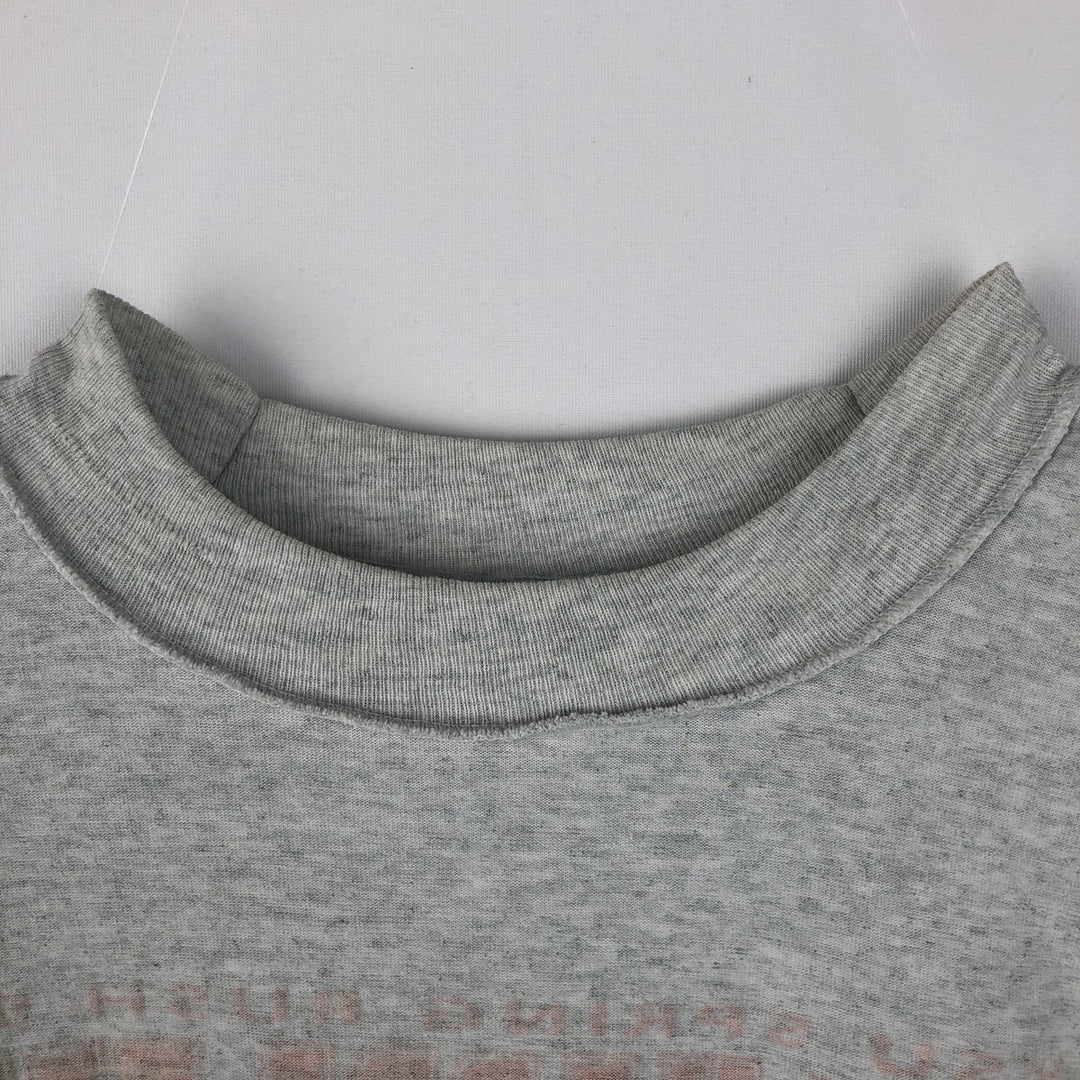 90'S Fruit of the Loom Marvin the Martian College T-shirt, Made in USA, Men's XL equivalent. cotton gray type Vintage Second Hand