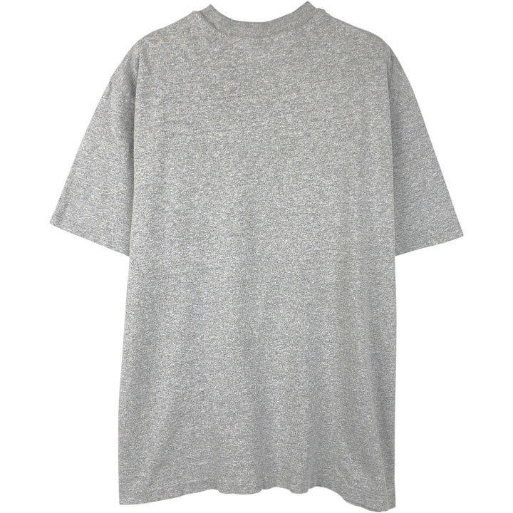 Vintage 90'S The Cotton Exchange College T-Shirt, Made in USA, Men's Size L cotton gray type Vintage Second Hand
