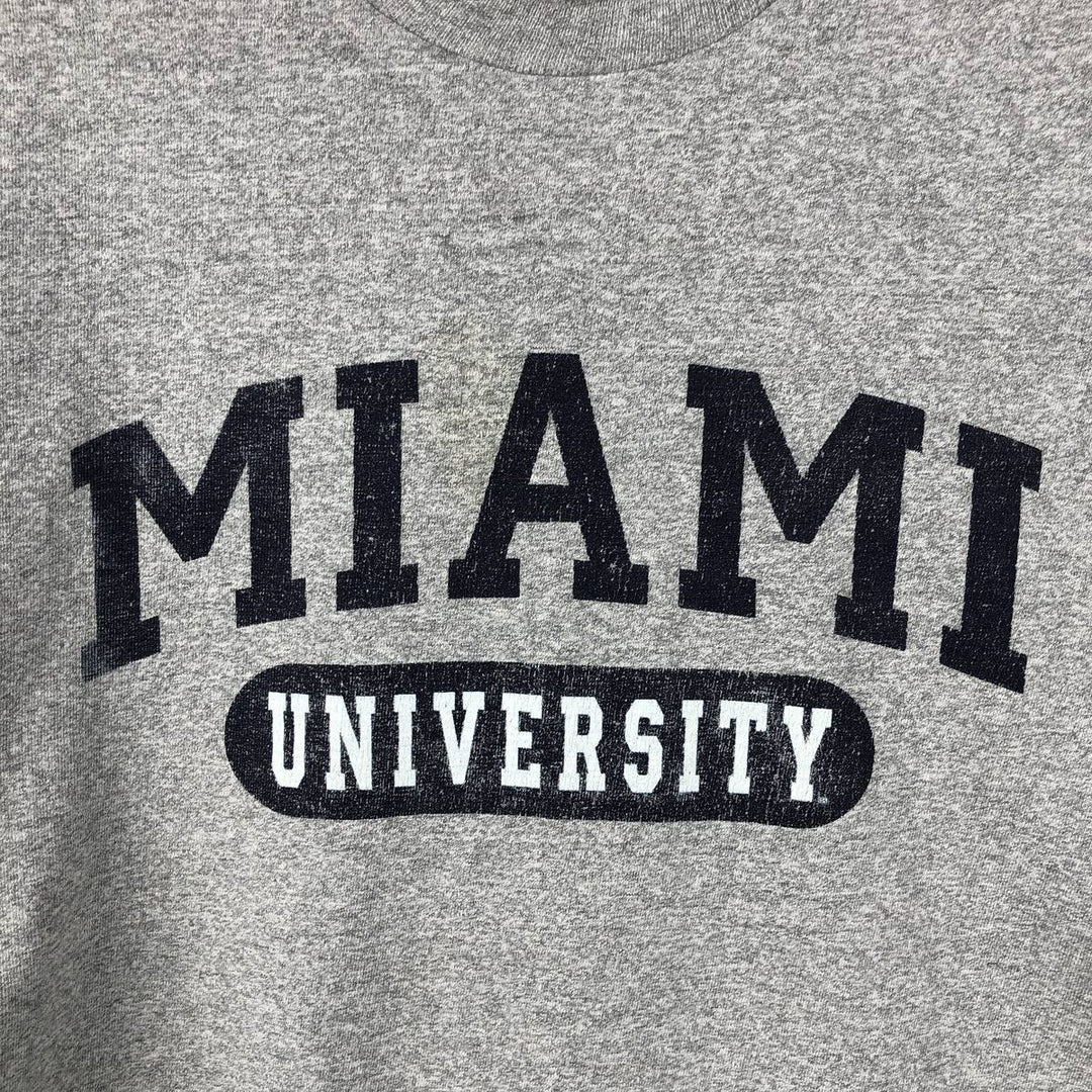 Vintage 90'S The Cotton Exchange College T-Shirt, Made in USA, Men's Size L cotton gray type Vintage Second Hand