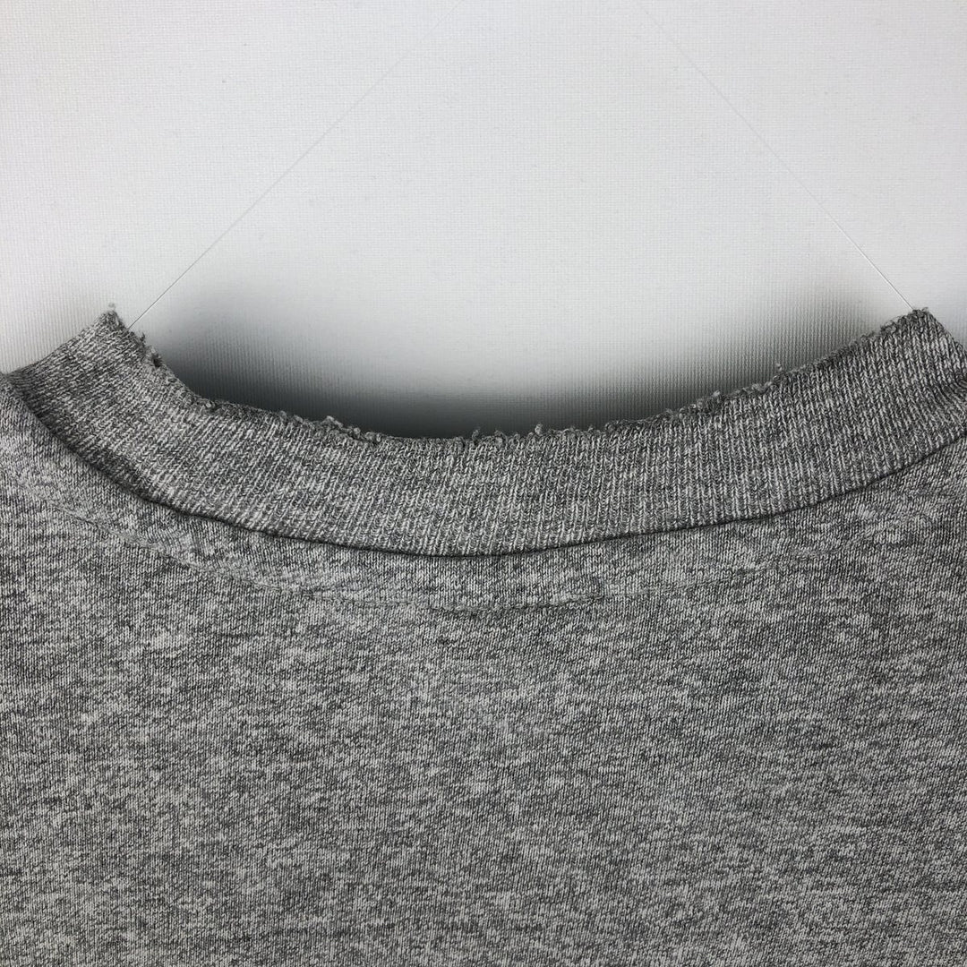 Vintage 90'S The Cotton Exchange College T-Shirt, Made in USA, Men's Size L cotton gray type Vintage Second Hand