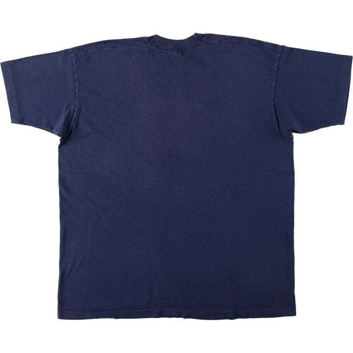 ~90'S SALEM SPORTSWEAR College T-shirt, Made in USA, Men's XL equivalent, Vintage cotton navy blue type Vintage Second Hand