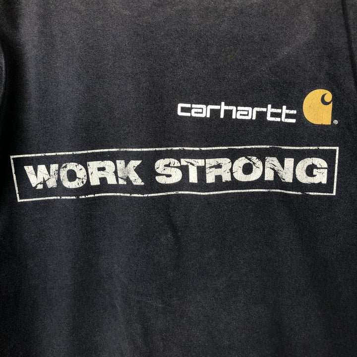 Carhartt Short Sleeve Pocket T-Shirt Men's XL cotton navy blue type Vintage Second Hand