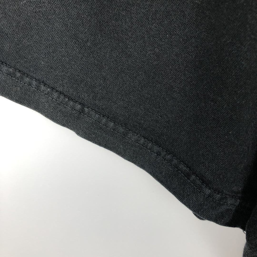 Ralph Lauren POLO by Ralph Lauren short sleeve one point logo T-shirt men's L size cotton black type Vintage Second Hand