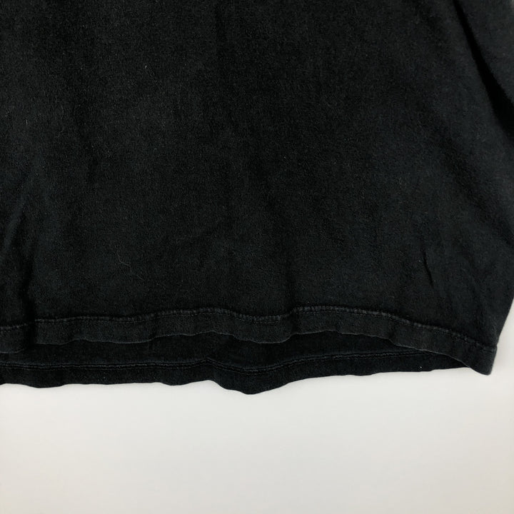 Ralph Lauren POLO by Ralph Lauren short sleeve one point logo T-shirt men's L size cotton black type Vintage Second Hand