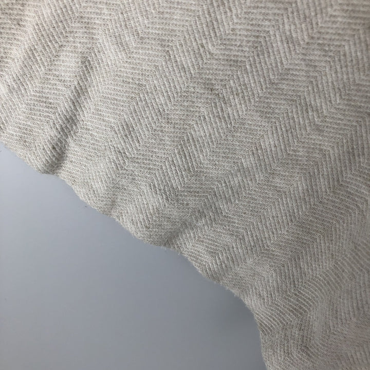 Carhartt Herringbone Henley Neck Short-Sleeve T-Shirt, Men's Size XL (approx.) cotton white type Vintage Second Hand