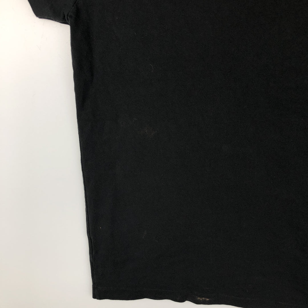 Ralph Lauren POLO RALPH LAUREN CLASSIC FIT short-sleeved logo T-shirt, men's size L unclear black type Vintage Second Hand