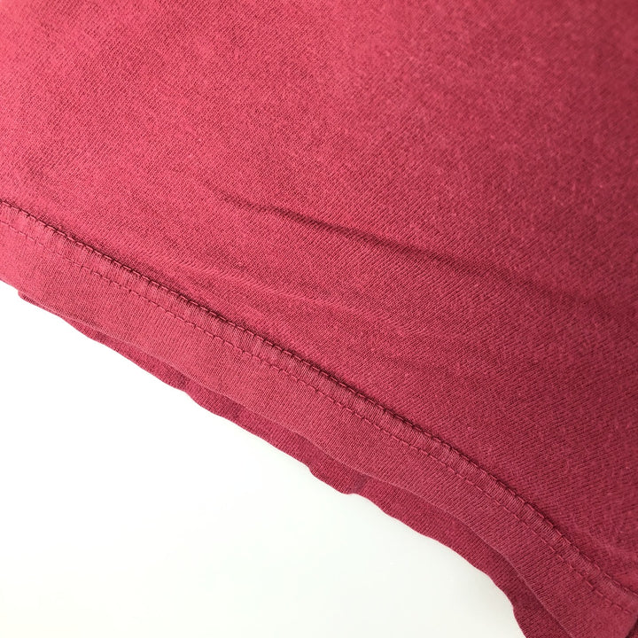 Ralph Lauren POLO by Ralph Lauren Short-Sleeve T-Shirt with One-Point Logo, Men's Size XL (approx.) cotton pink type Vintage Second Hand