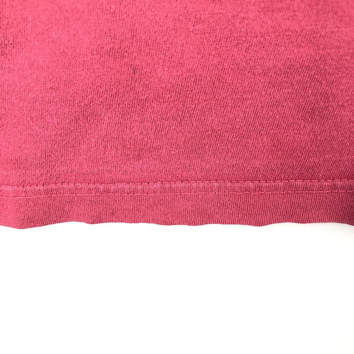 Ralph Lauren POLO by Ralph Lauren Short-Sleeve T-Shirt with One-Point Logo, Men's Size XL (approx.) cotton pink type Vintage Second Hand
