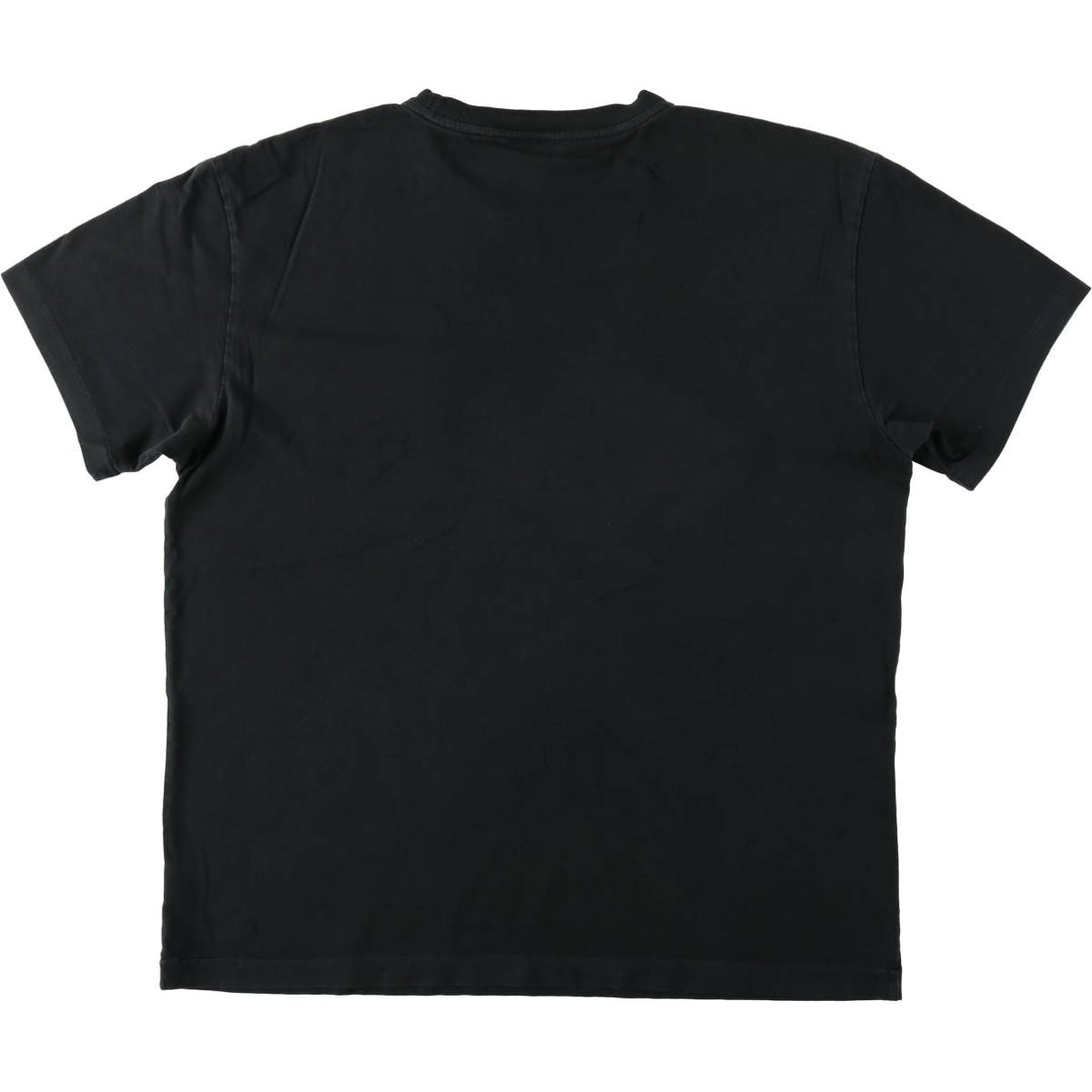 Ralph Lauren POLO by Ralph Lauren Short Sleeve One Point Logo Pocket T-Shirt Men's M cotton black type Vintage Second Hand