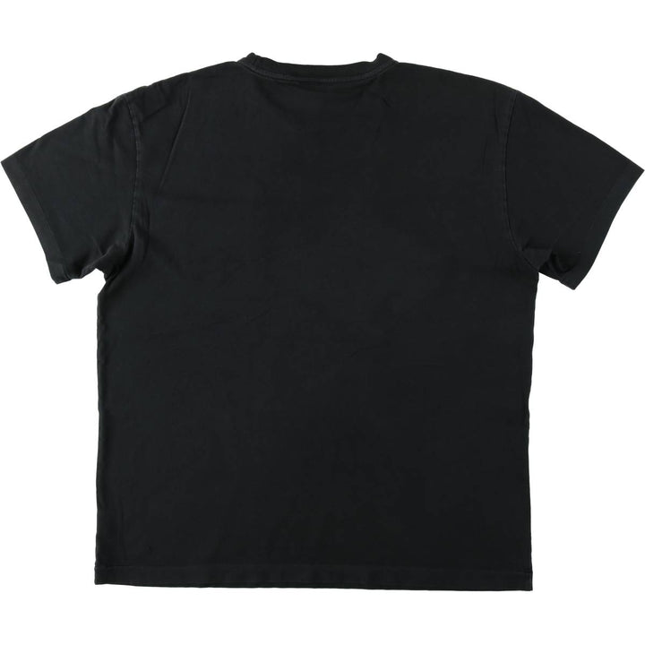 Ralph Lauren POLO by Ralph Lauren Short Sleeve One Point Logo Pocket T-Shirt Men's M cotton black type Vintage Second Hand