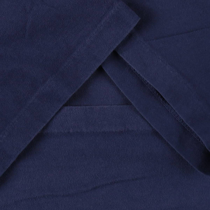 Ralph Lauren POLO by Ralph Lauren short sleeve one point logo T-shirt men's L size cotton navy blue type Vintage Second Hand