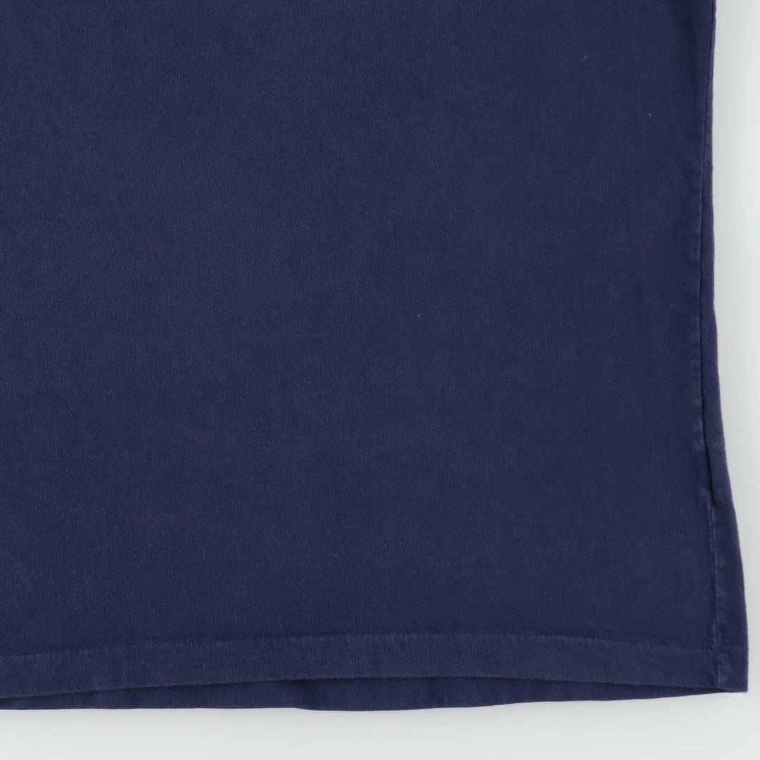 Ralph Lauren POLO by Ralph Lauren short sleeve one point logo T-shirt men's L size cotton navy blue type Vintage Second Hand