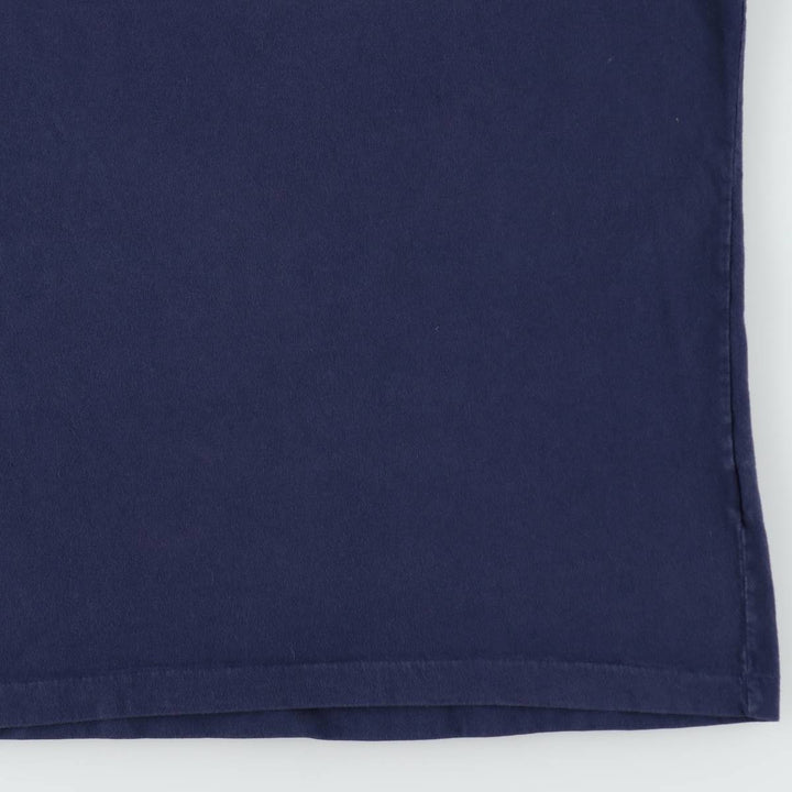 Ralph Lauren POLO by Ralph Lauren short sleeve one point logo T-shirt men's L size cotton navy blue type Vintage Second Hand