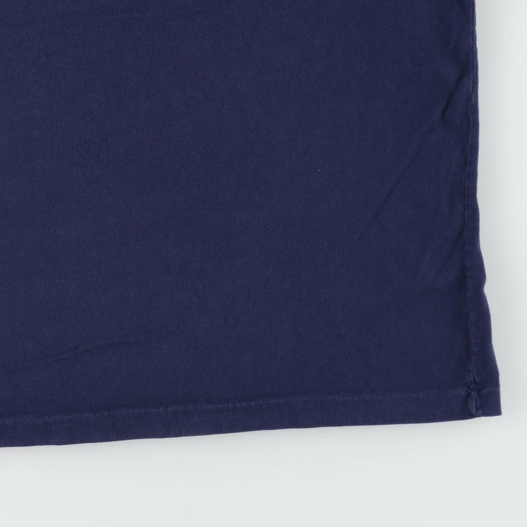 Ralph Lauren POLO by Ralph Lauren short sleeve one point logo T-shirt men's L size cotton navy blue type Vintage Second Hand
