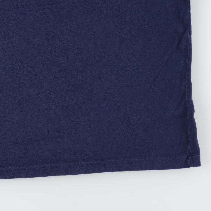 Ralph Lauren POLO by Ralph Lauren short sleeve one point logo T-shirt men's L size cotton navy blue type Vintage Second Hand
