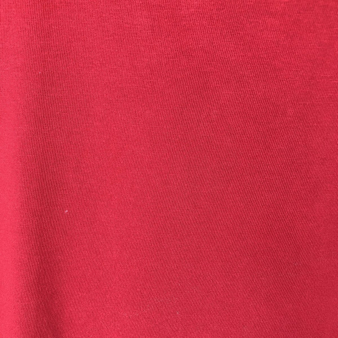 Ralph Lauren CHAPS Short-Sleeve T-Shirt with One-Point Logo Pocket, Men's Size M (approx.) cotton red type Vintage Second Hand