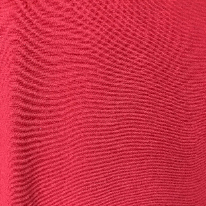 Ralph Lauren CHAPS Short-Sleeve T-Shirt with One-Point Logo Pocket, Men's Size M (approx.) cotton red type Vintage Second Hand