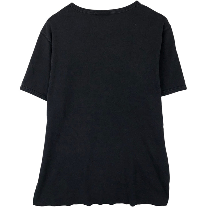 Ralph Lauren POLO JEANS COMPANY Short Sleeve Logo T-Shirt Men's XL cotton black type Vintage Second Hand