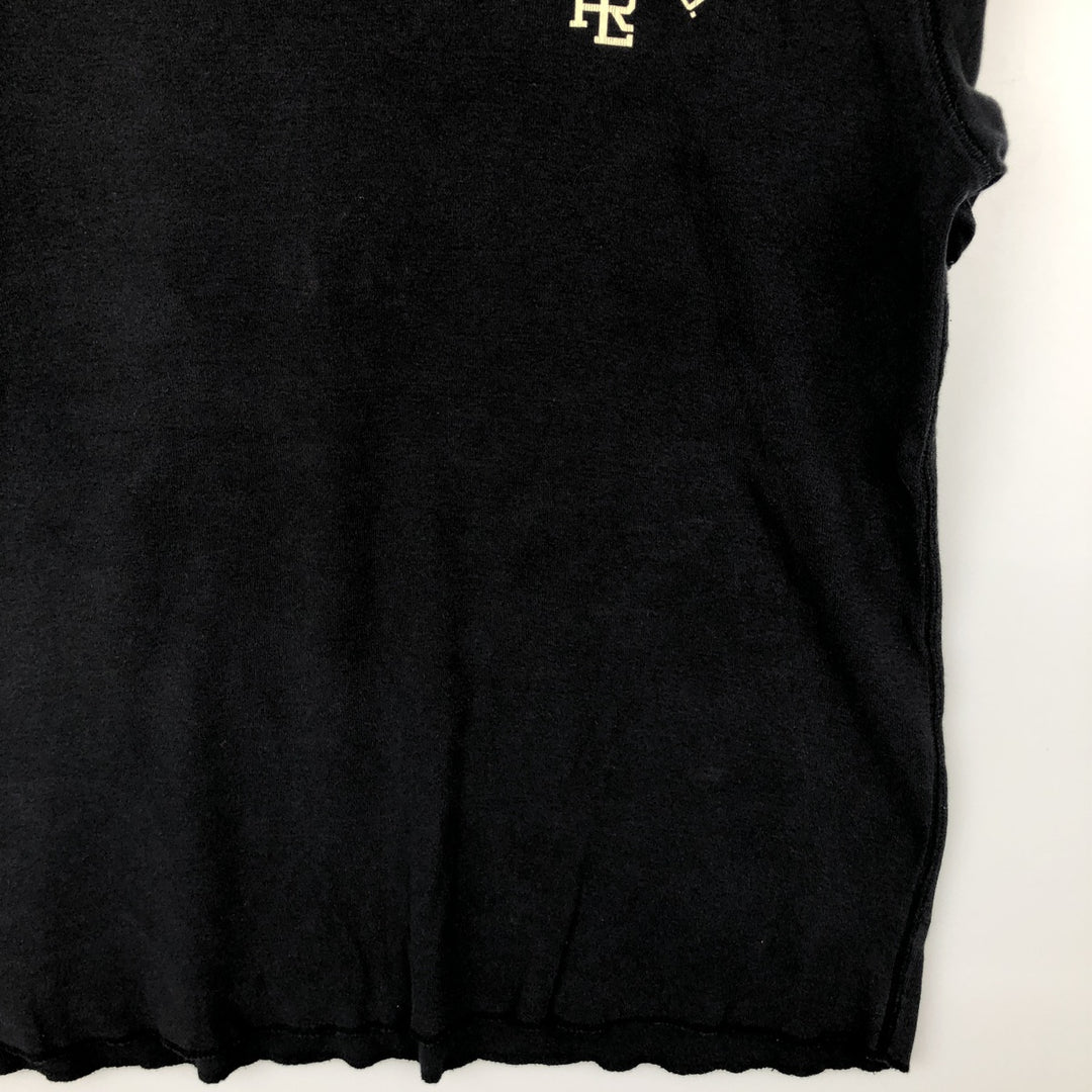 Ralph Lauren POLO JEANS COMPANY Short Sleeve Logo T-Shirt Men's XL cotton black type Vintage Second Hand
