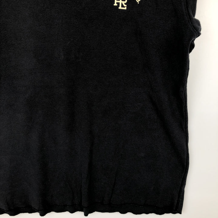 Ralph Lauren POLO JEANS COMPANY Short Sleeve Logo T-Shirt Men's XL cotton black type Vintage Second Hand