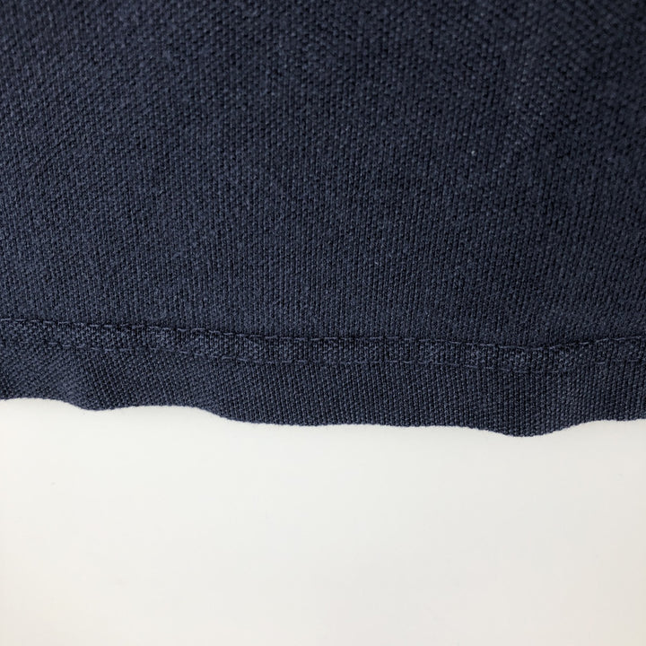 Ralph Lauren CHAPS Short-Sleeve V-Neck T-Shirt, Men's Size M (approx.) cotton navy blue type Vintage Second Hand