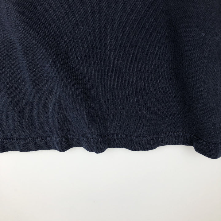 Ralph Lauren CHAPS Short-Sleeve V-Neck T-Shirt, Men's Size M (approx.) cotton navy blue type Vintage Second Hand