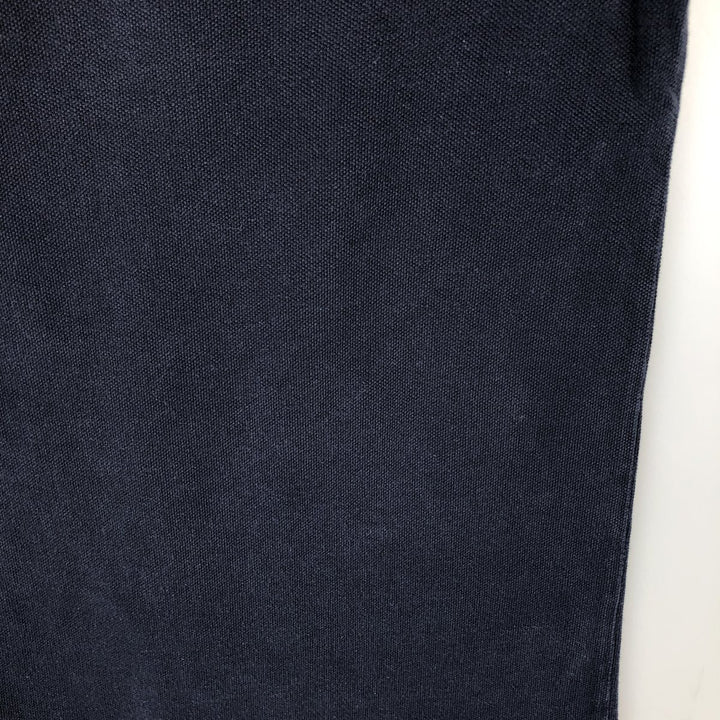 Ralph Lauren CHAPS Short-Sleeve V-Neck T-Shirt, Men's Size M (approx.) cotton navy blue type Vintage Second Hand
