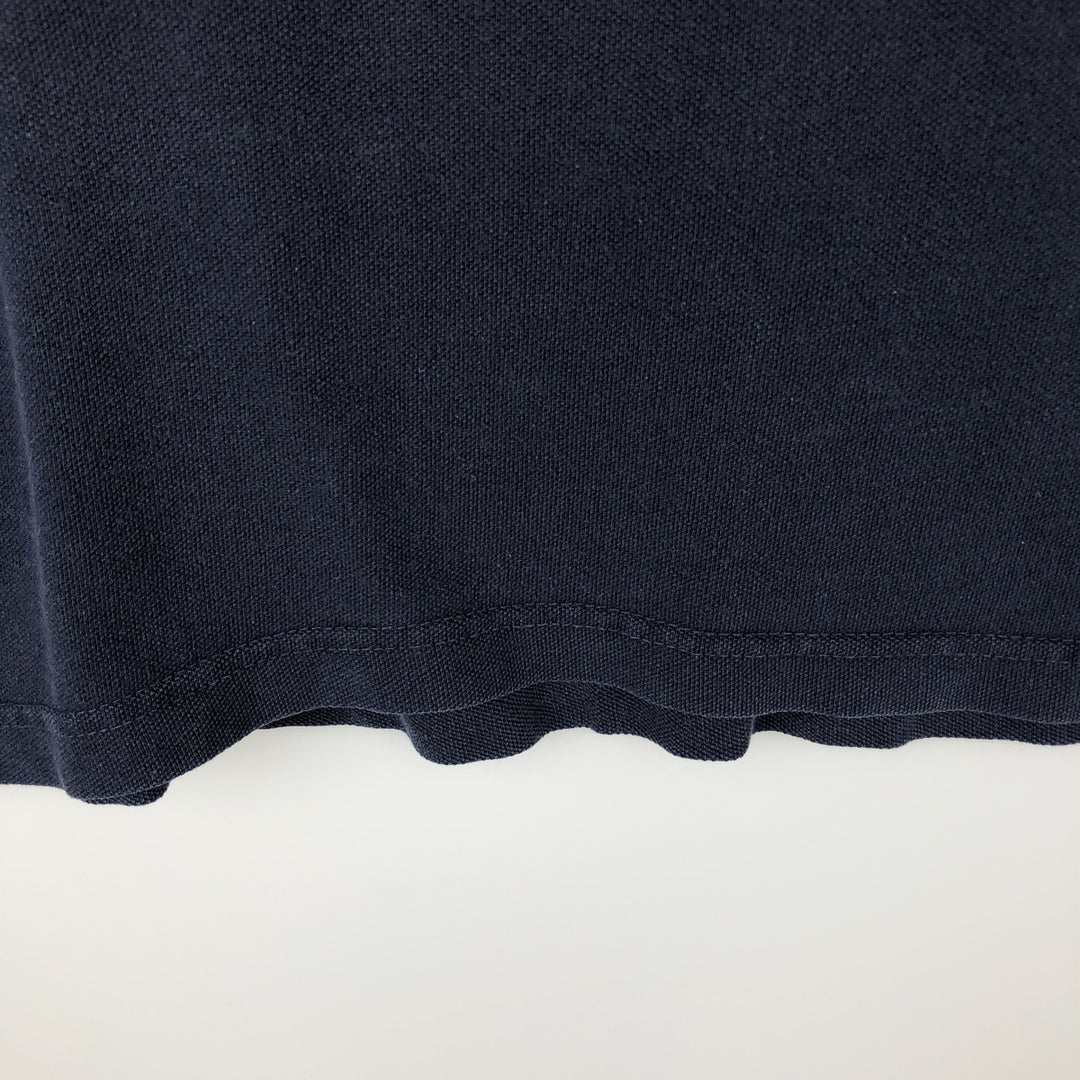 Ralph Lauren CHAPS Short-Sleeve V-Neck T-Shirt, Men's Size M (approx.) cotton navy blue type Vintage Second Hand