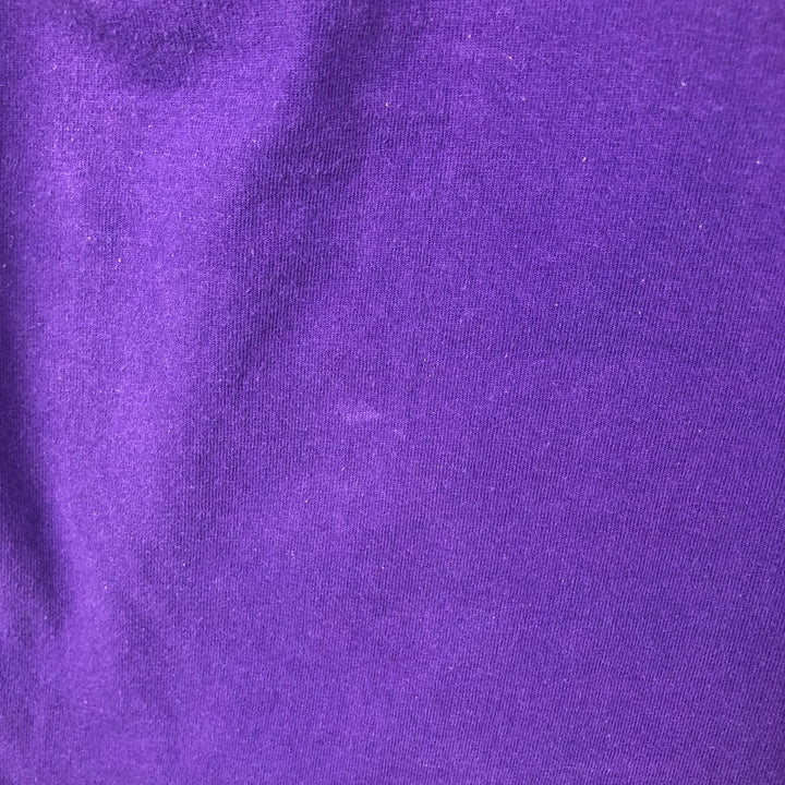 Calvin Klein Jeans Short-Sleeve Logo T-Shirt, Made in Canada, Men's Size XL (approx.) cotton purple type Vintage Second Hand
