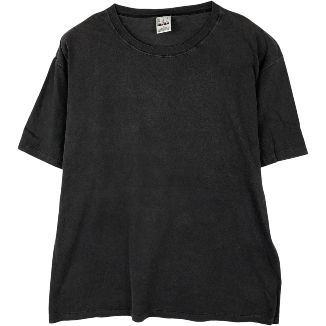 90'S GAP Old GAP Short-Sleeve T-Shirt, Men's Size M cotton black type Vintage Second Hand