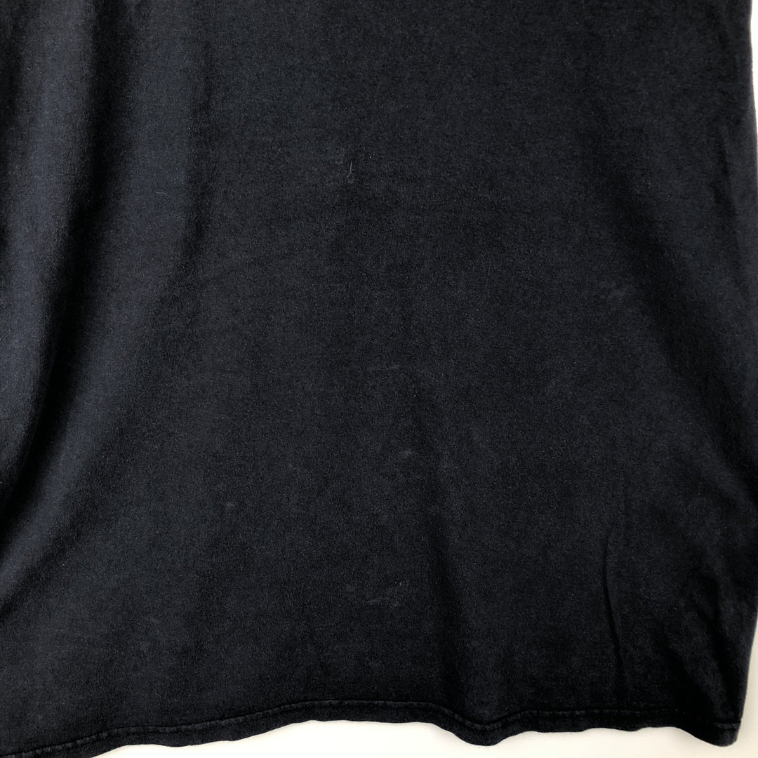 Ralph Lauren POLO JEANS COMPANY Leopard Pattern Short-Sleeve Logo T-Shirt, Men's Size XL (approx.) cotton navy blue type Vintage Second Hand