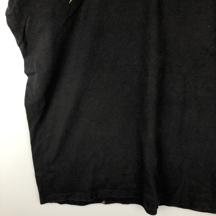 Ralph Lauren POLO SPORT fish print short-sleeved T-shirt, made in the USA, men's size L equivalent. cotton black type Vintage Second Hand