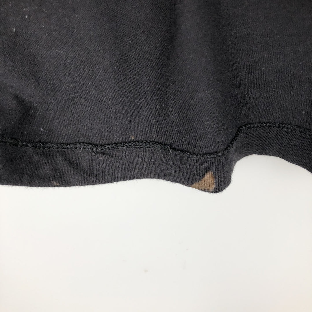 Ralph Lauren POLO SPORT fish print short-sleeved T-shirt, made in the USA, men's size L equivalent. cotton black type Vintage Second Hand