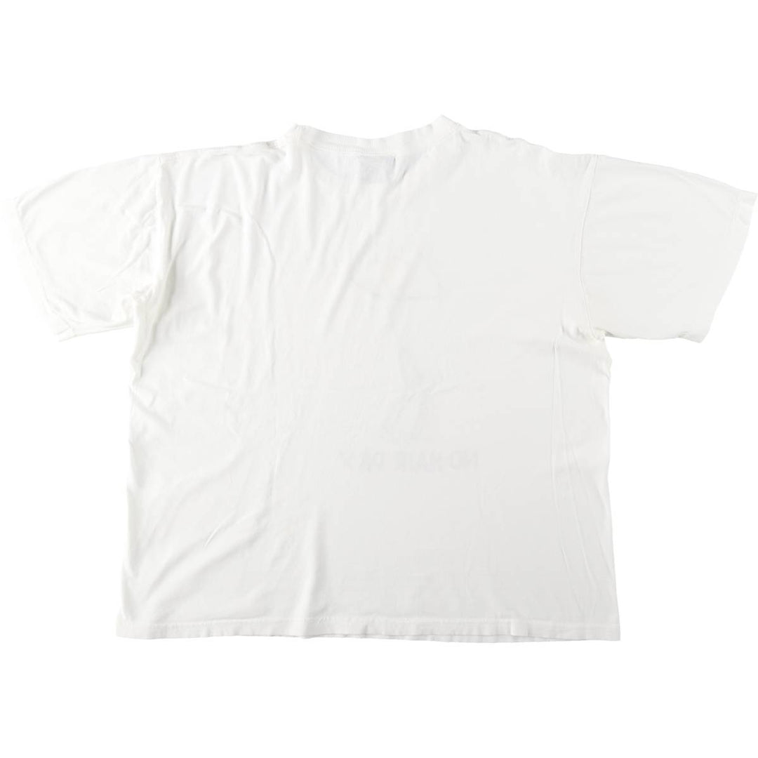 90'S TSI Print T-Shirt, Men's XL equivalent, Vintage cotton white type Vintage Second Hand