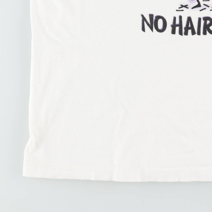 90'S TSI Print T-Shirt, Men's XL equivalent, Vintage cotton white type Vintage Second Hand