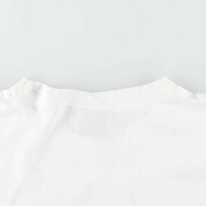 90'S TSI Print T-Shirt, Men's XL equivalent, Vintage cotton white type Vintage Second Hand