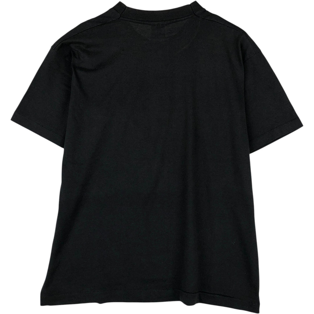 90'S SCREEN STARS Printed T-shirt Made in USA Men's XL Vintage cotton black type Vintage Second Hand