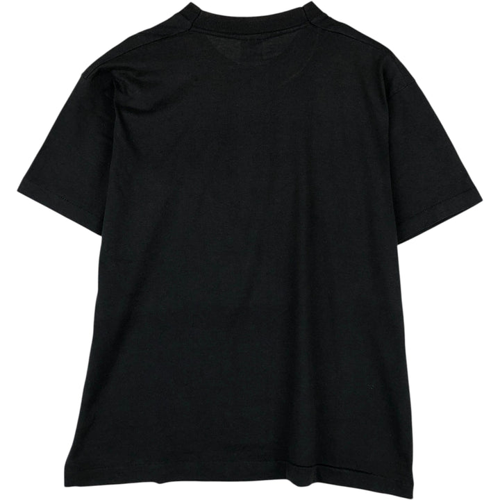 90'S SCREEN STARS Printed T-shirt Made in USA Men's XL Vintage cotton black type Vintage Second Hand