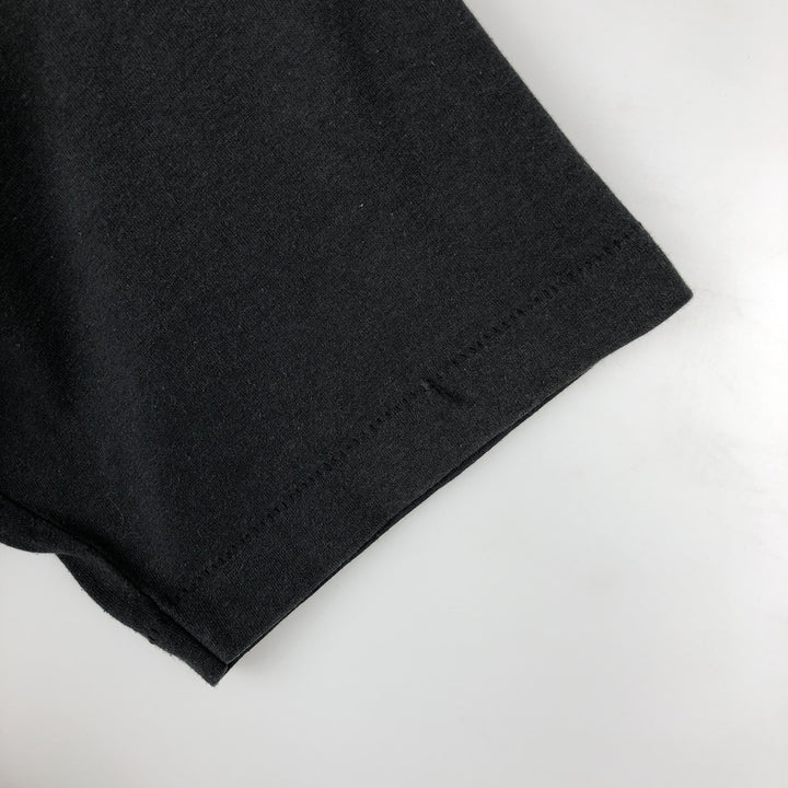 90'S SCREEN STARS Printed T-shirt Made in USA Men's XL Vintage cotton black type Vintage Second Hand