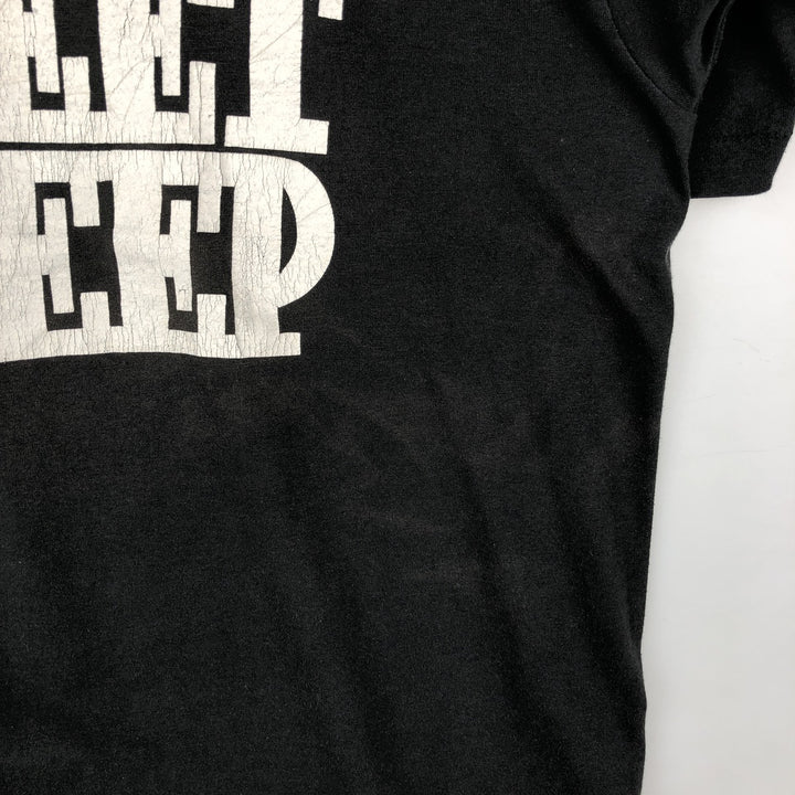90'S SCREEN STARS Printed T-shirt Made in USA Men's XL Vintage cotton black type Vintage Second Hand