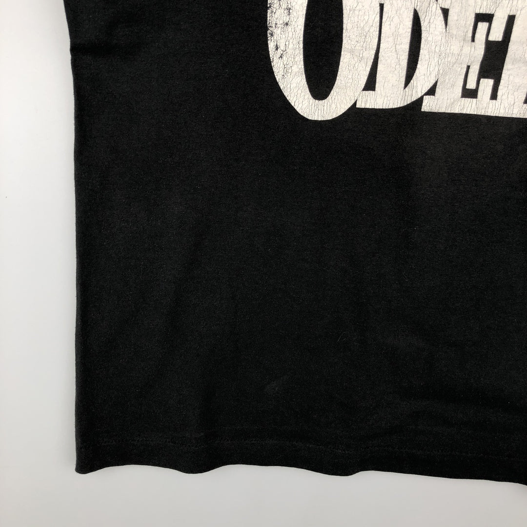 90'S SCREEN STARS Printed T-shirt Made in USA Men's XL Vintage cotton black type Vintage Second Hand